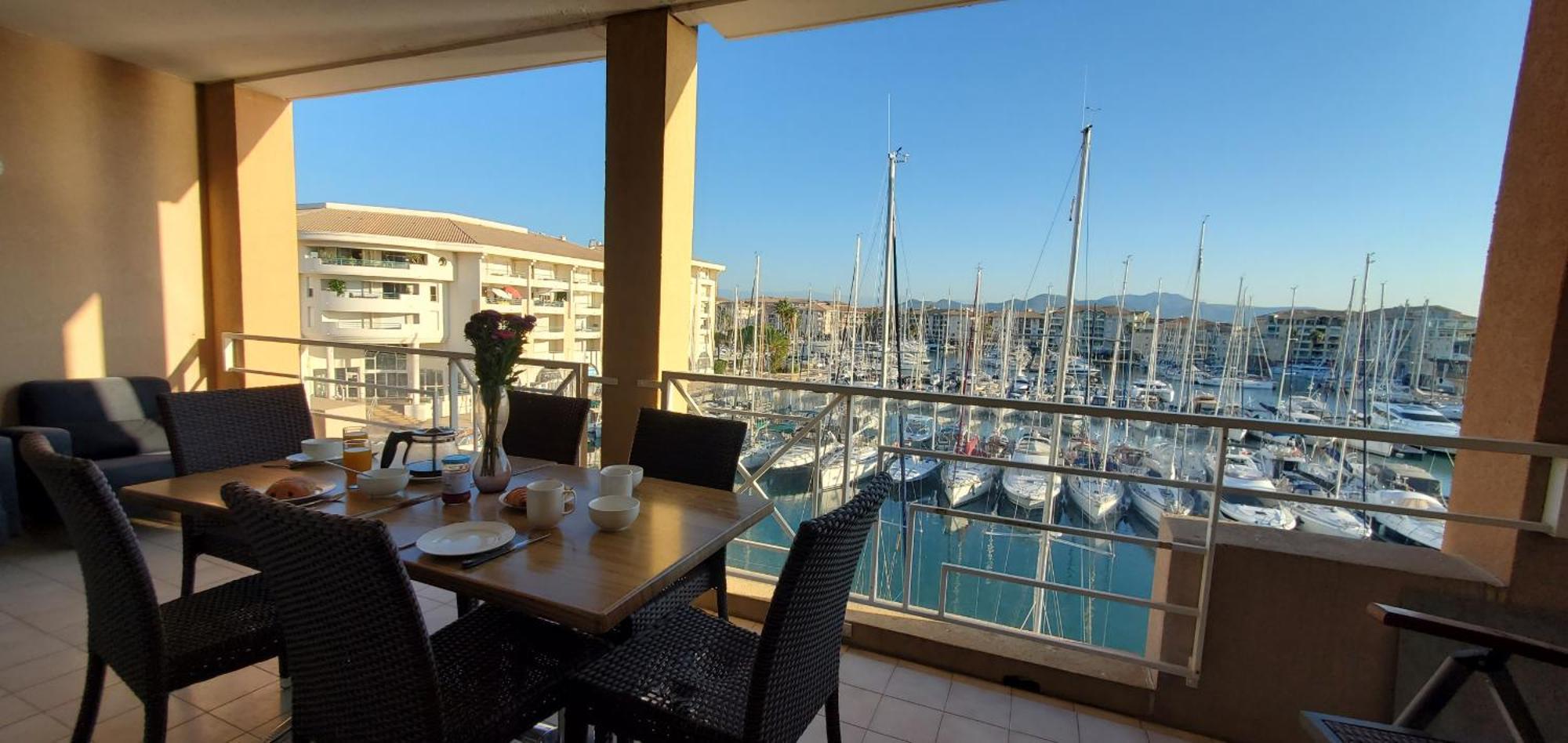 Residence Cap Hermes, Incroyable Vue Sur Le Port, Fréjus Buitenkant foto